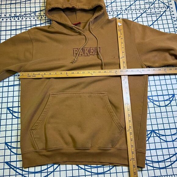 Baker Skateboards Pullover Hoodie Size Large Brown Pullover Skater y2k - Picture 10 of 10